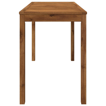 Tuindiner tafel Naturel 108,5 x 55 x 75 cm Massief Acaciahout