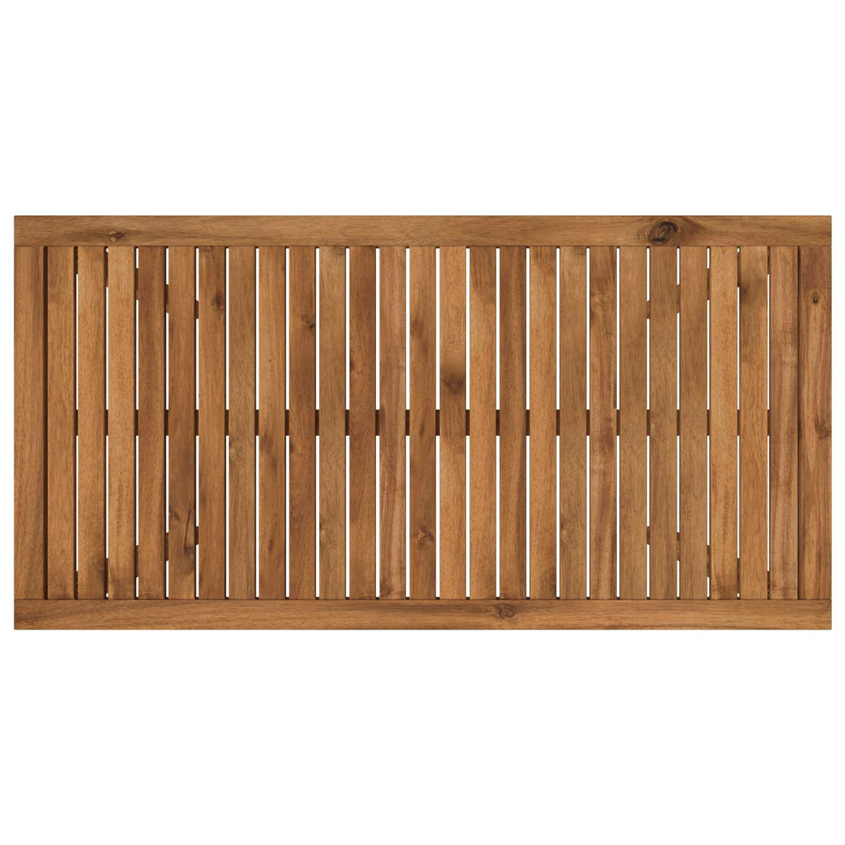 Tuindiner tafel Naturel 108,5 x 55 x 75 cm Massief Acaciahout