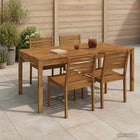 Eettafel acaciahout 180x88,5x75 cm naturel