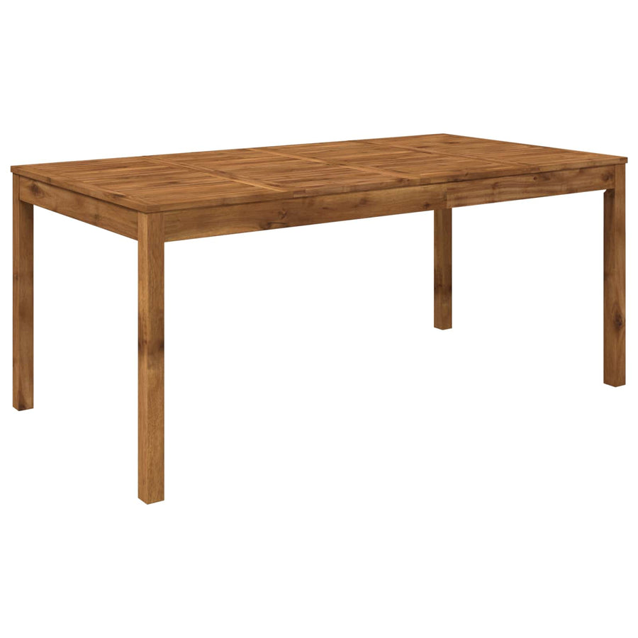 Tuindiner tafel Naturel 180 x 88,5 x 75 cm Massief Acaciahout