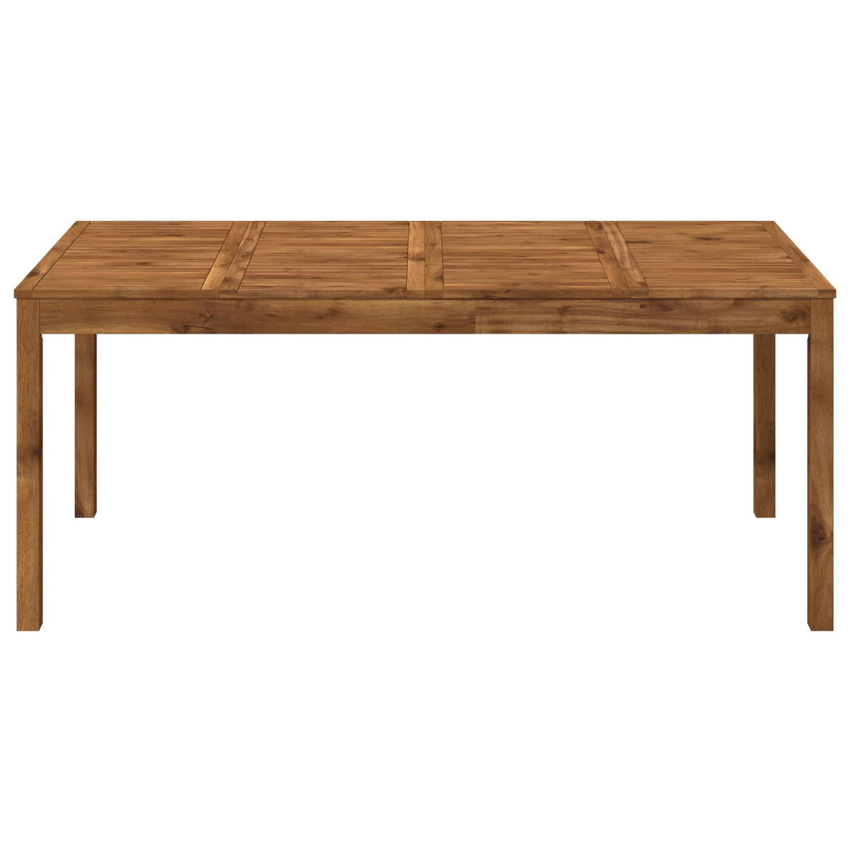 Tuindiner tafel Naturel 180 x 88,5 x 75 cm Massief Acaciahout