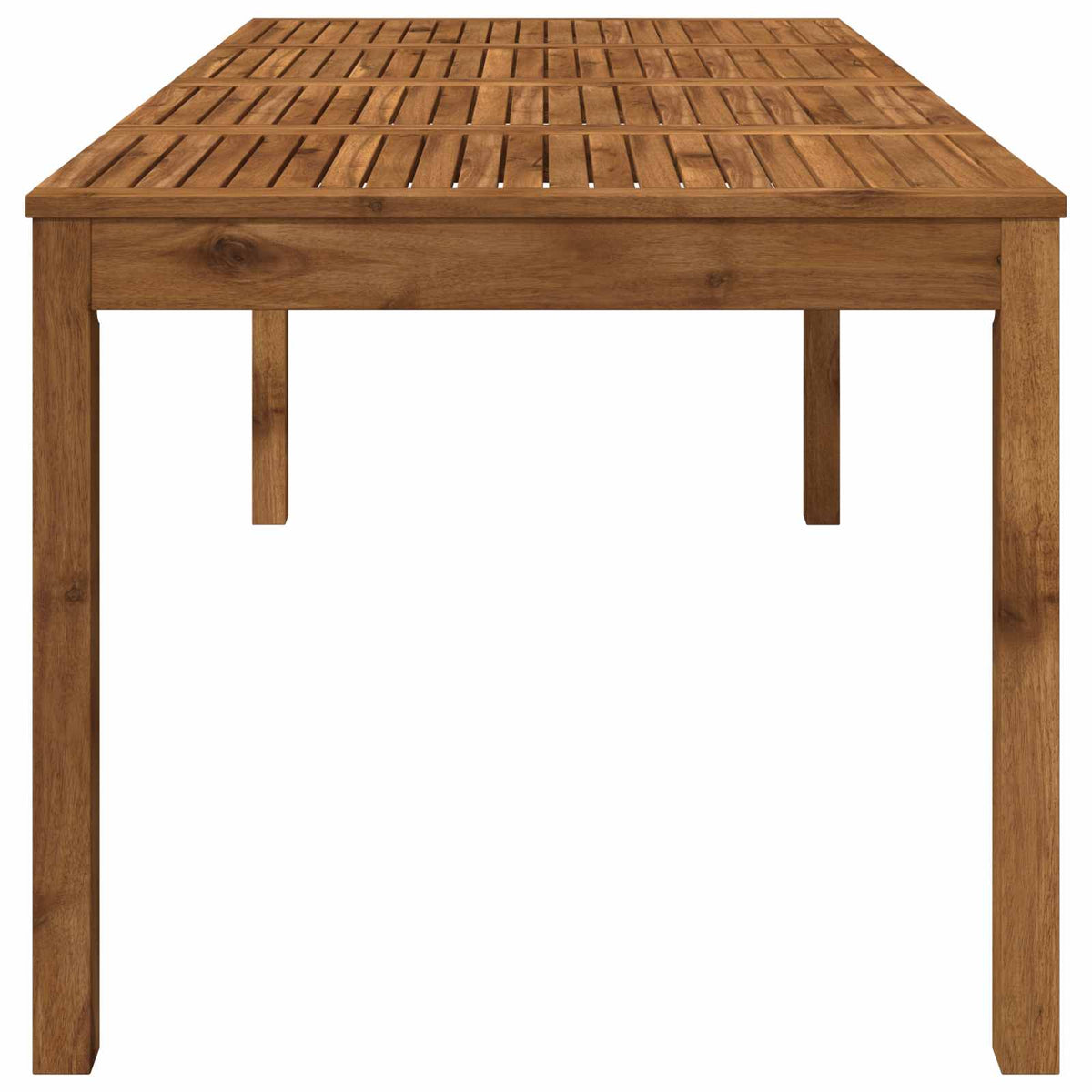Tuindiner tafel Naturel 180 x 88,5 x 75 cm Massief Acaciahout