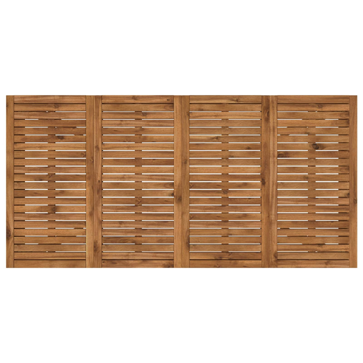 Tuindiner tafel Naturel 180 x 88,5 x 75 cm Massief Acaciahout