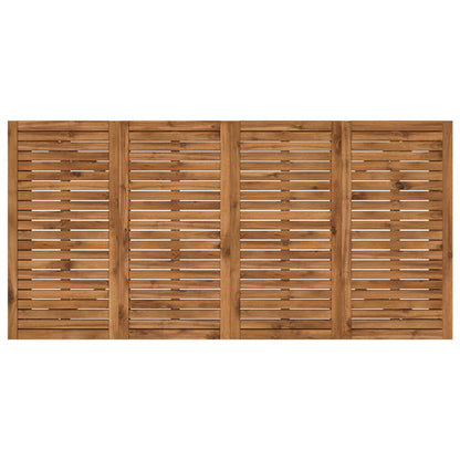 Tuindiner tafel Naturel 180 x 88,5 x 75 cm Massief Acaciahout