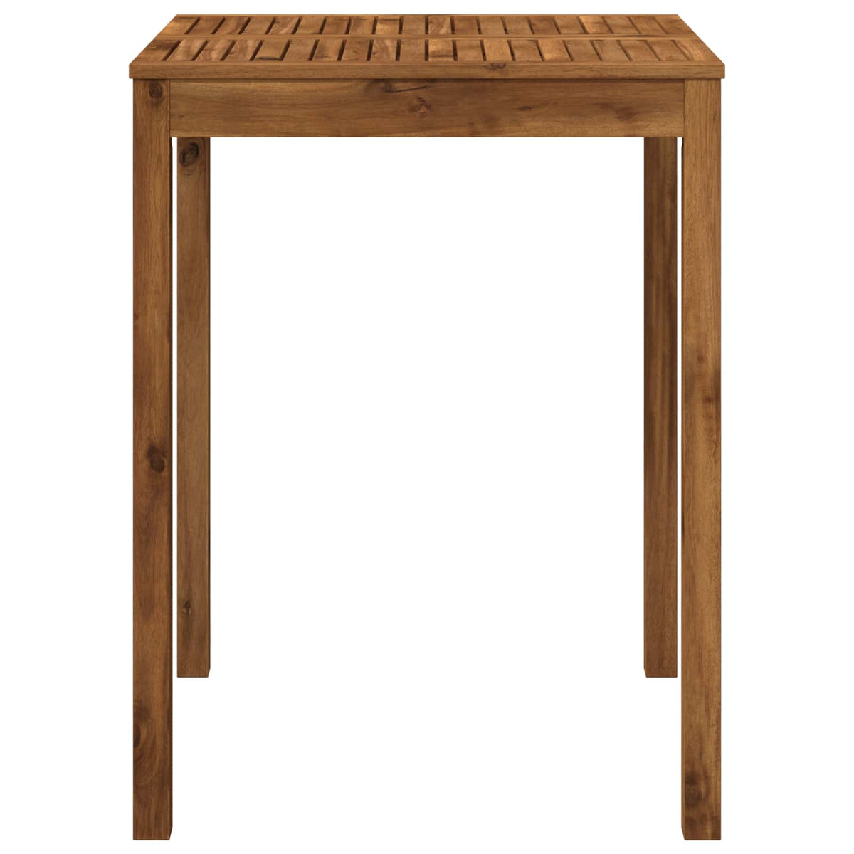 Tuinbar Tafel Naturel 80 x 80,5 x 105 cm Massief Acaciahout