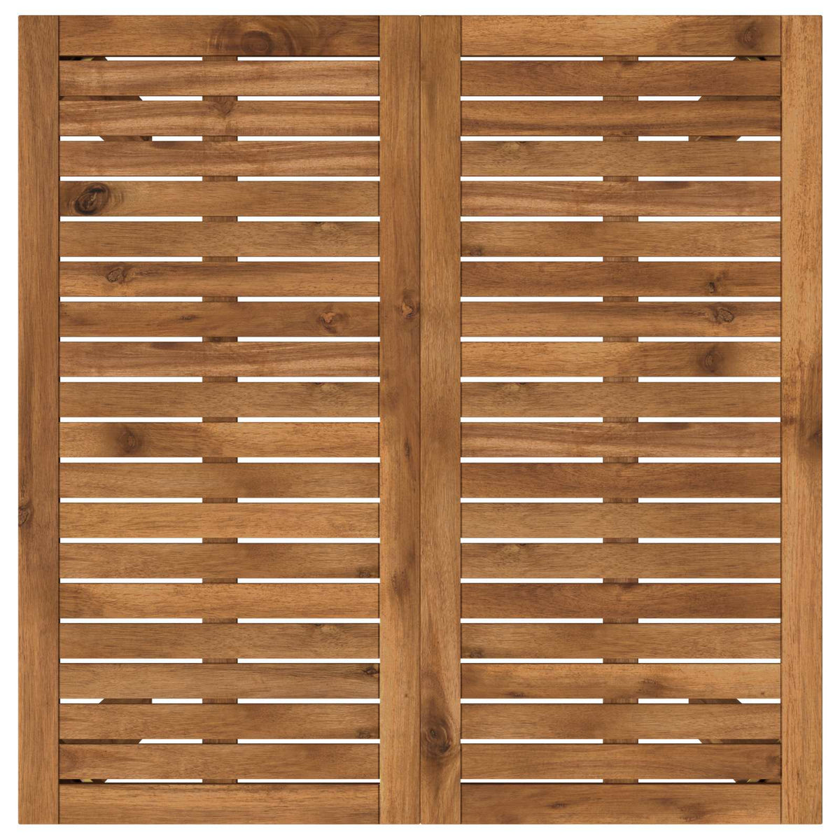 Tuinbar Tafel Naturel 80 x 80,5 x 105 cm Massief Acaciahout