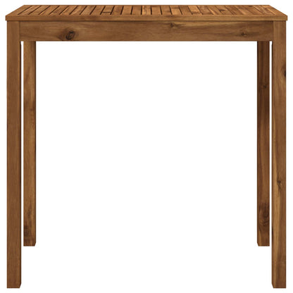 Tuinbar Tafel Naturel 108,5 x 55 x 105 cm Massief Acaciahout