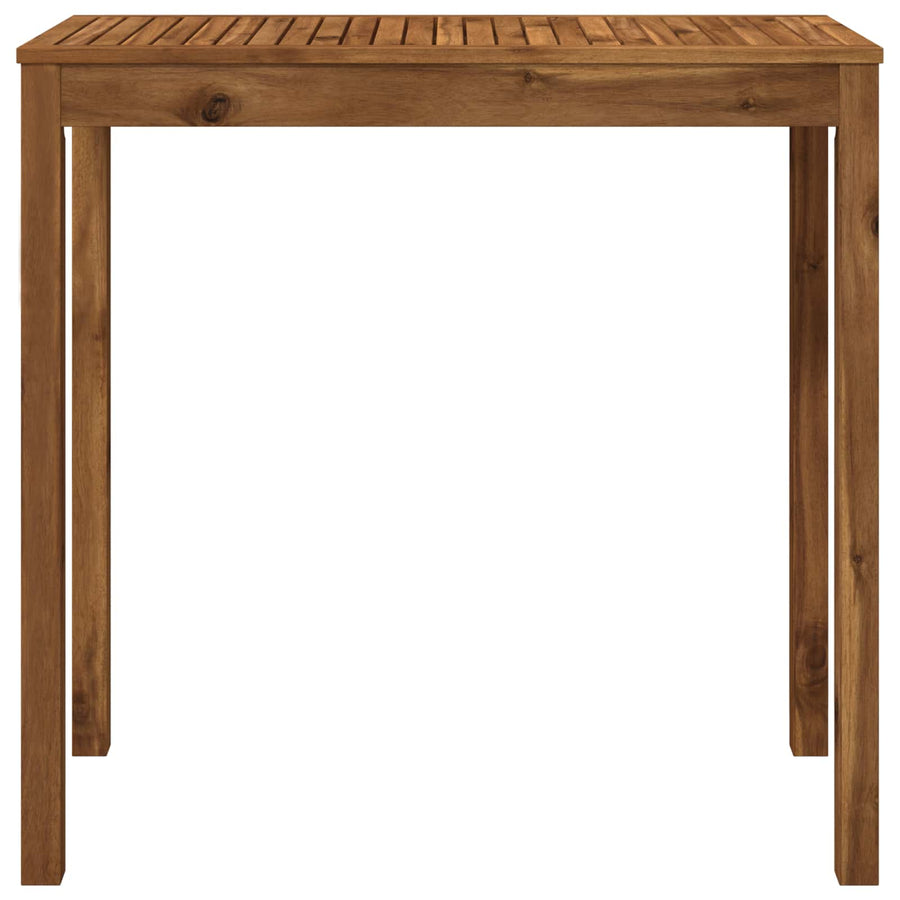 Tuinbar Tafel Naturel 108,5 x 55 x 105 cm Massief Acaciahout