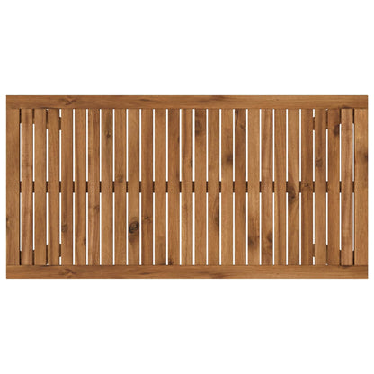 Tuinbar Tafel Naturel 108,5 x 55 x 105 cm Massief Acaciahout