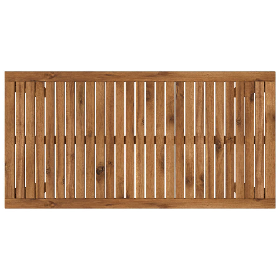 Tuinbar Tafel Naturel 108,5 x 55 x 105 cm Massief Acaciahout