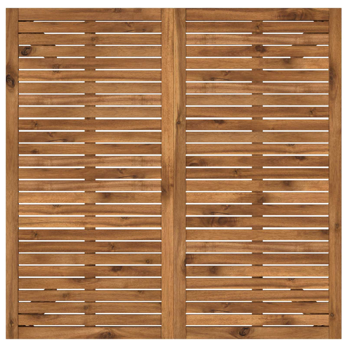 Tuinbar Tafel Naturel 110 x 108,5 x 105 cm Massief Acaciahout