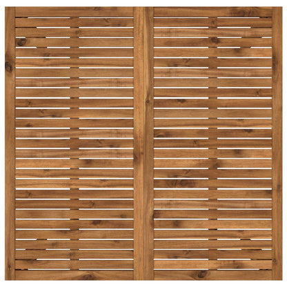 Tuinbar Tafel Naturel 110 x 108,5 x 105 cm Massief Acaciahout