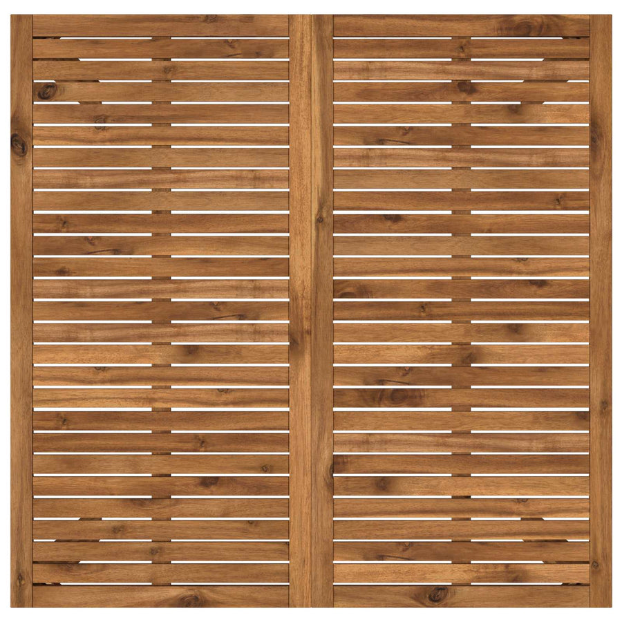 Tuinbar Tafel Naturel 110 x 108,5 x 105 cm Massief Acaciahout