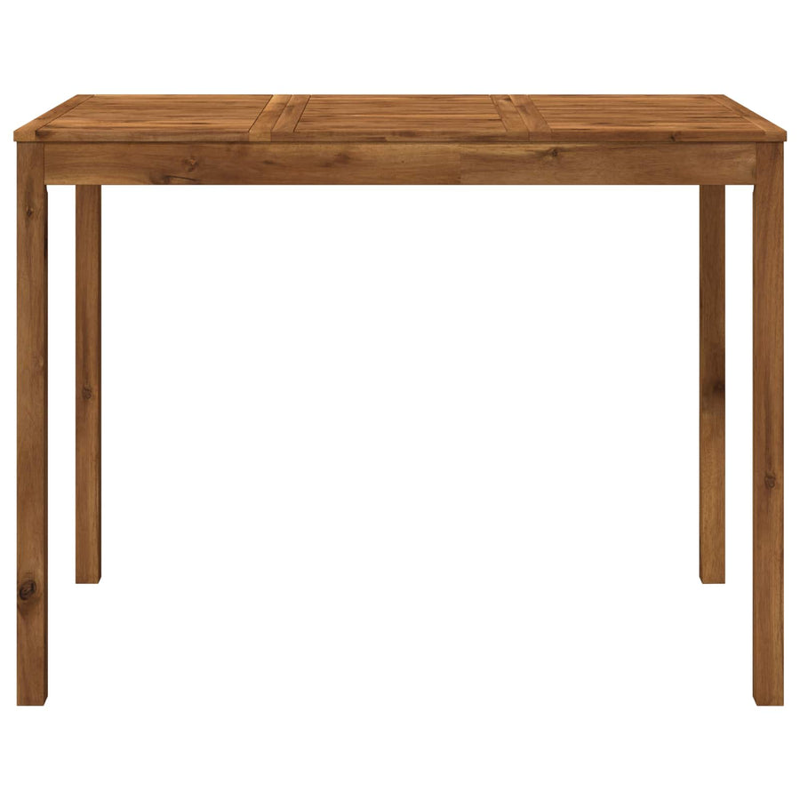 Tuinbar Tafel Naturel 141 x 80,5 x 105 cm Massief Acaciahout