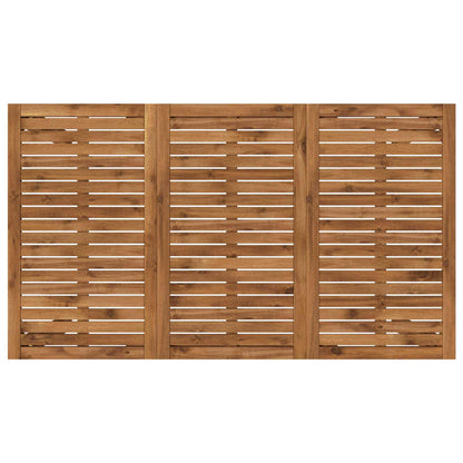 Tuinbar Tafel Naturel 141 x 80,5 x 105 cm Massief Acaciahout