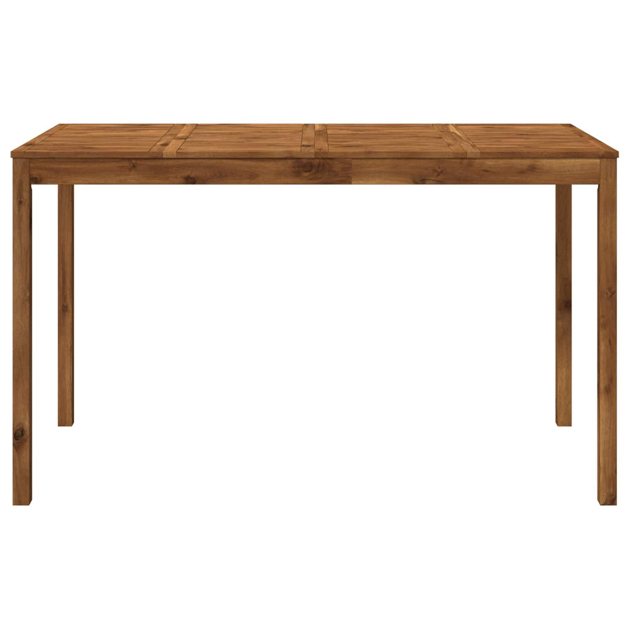Tuinbar Tafel Naturel 180 x 88,5 x 105 cm Massief Acaciahout