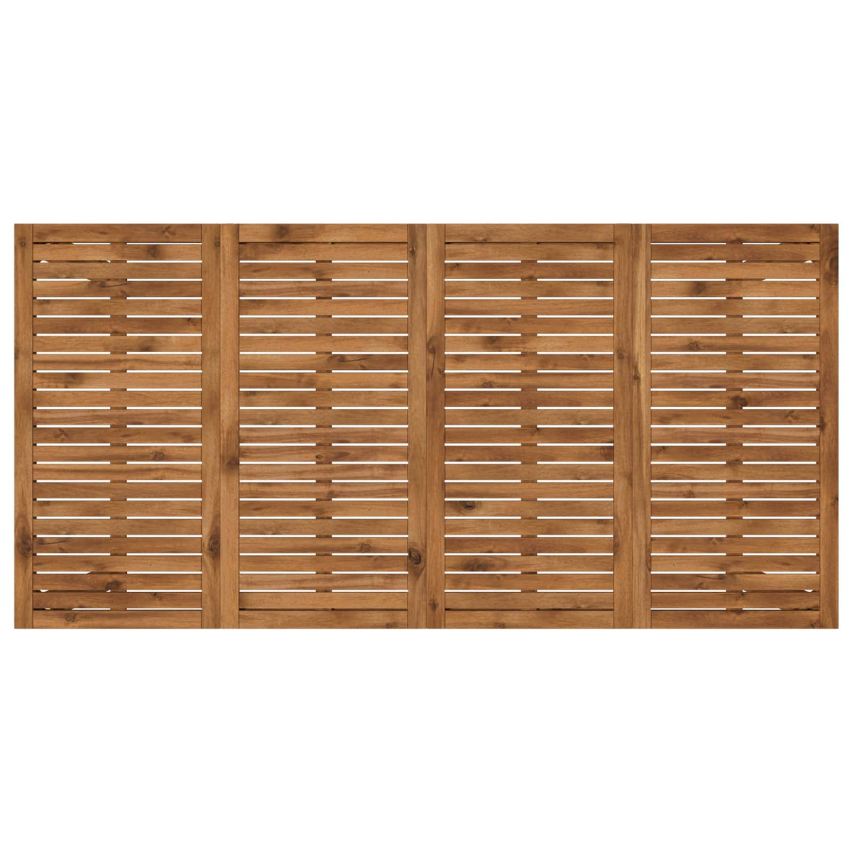 Tuinbar Tafel Naturel 180 x 88,5 x 105 cm Massief Acaciahout