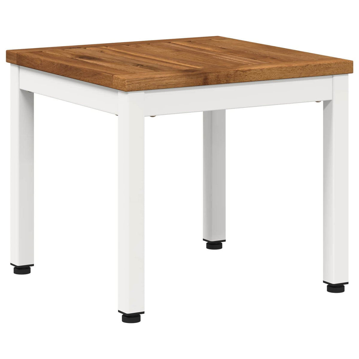 Salontafel Natuurlijk en Wit 40 x 40,5 x 36 cm