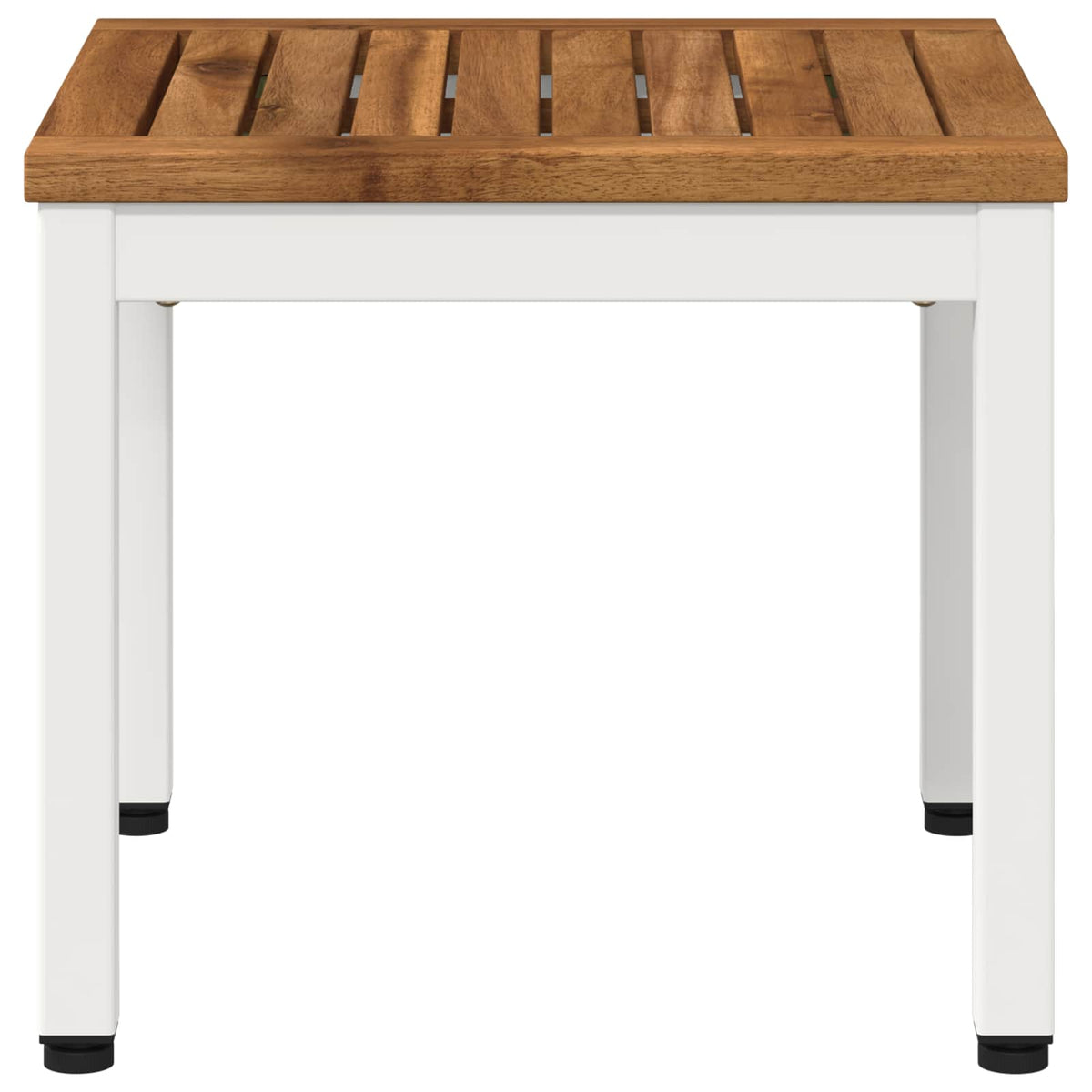 Salontafel Natuurlijk en Wit 40 x 40,5 x 36 cm