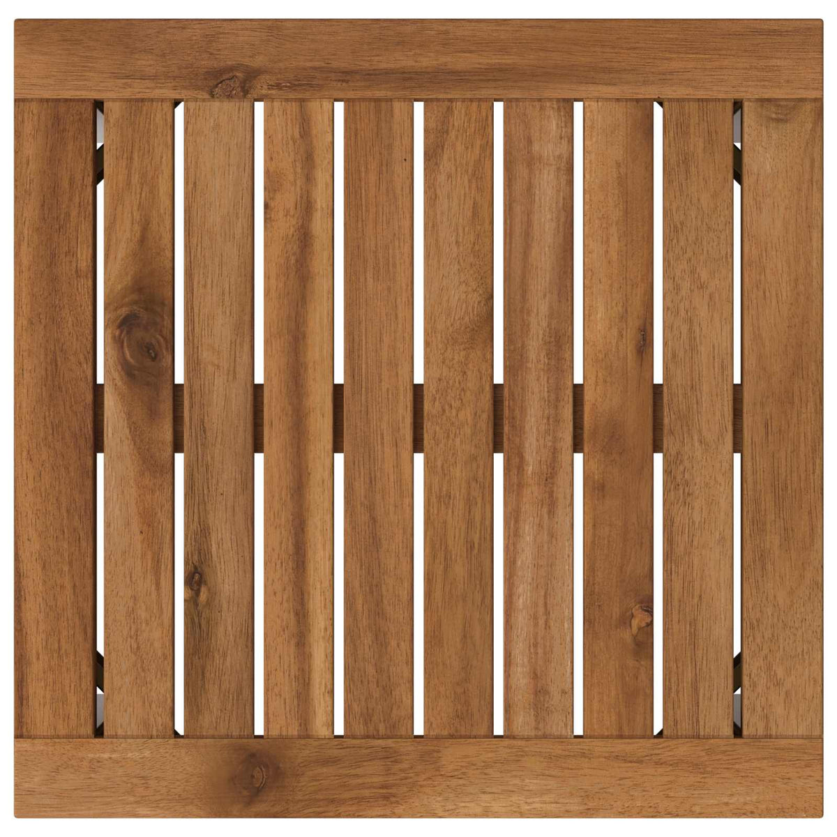 Salontafel Natuurlijk en Wit 40 x 40,5 x 36 cm