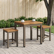 Salontafel acaciahout 40x40.5x36 cm