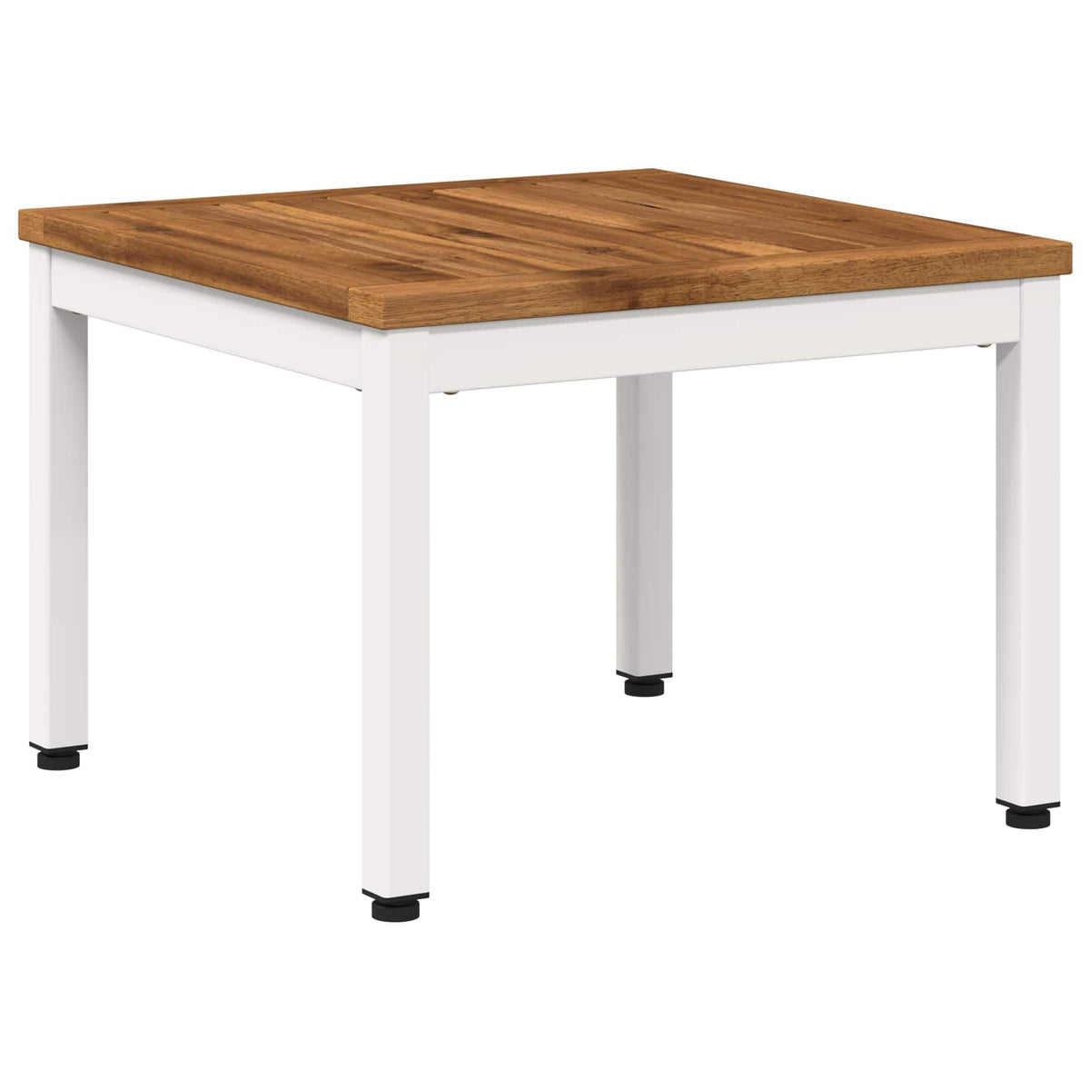 Salontafel Natuurlijk en Wit 50 x 48,5 x 36 cm