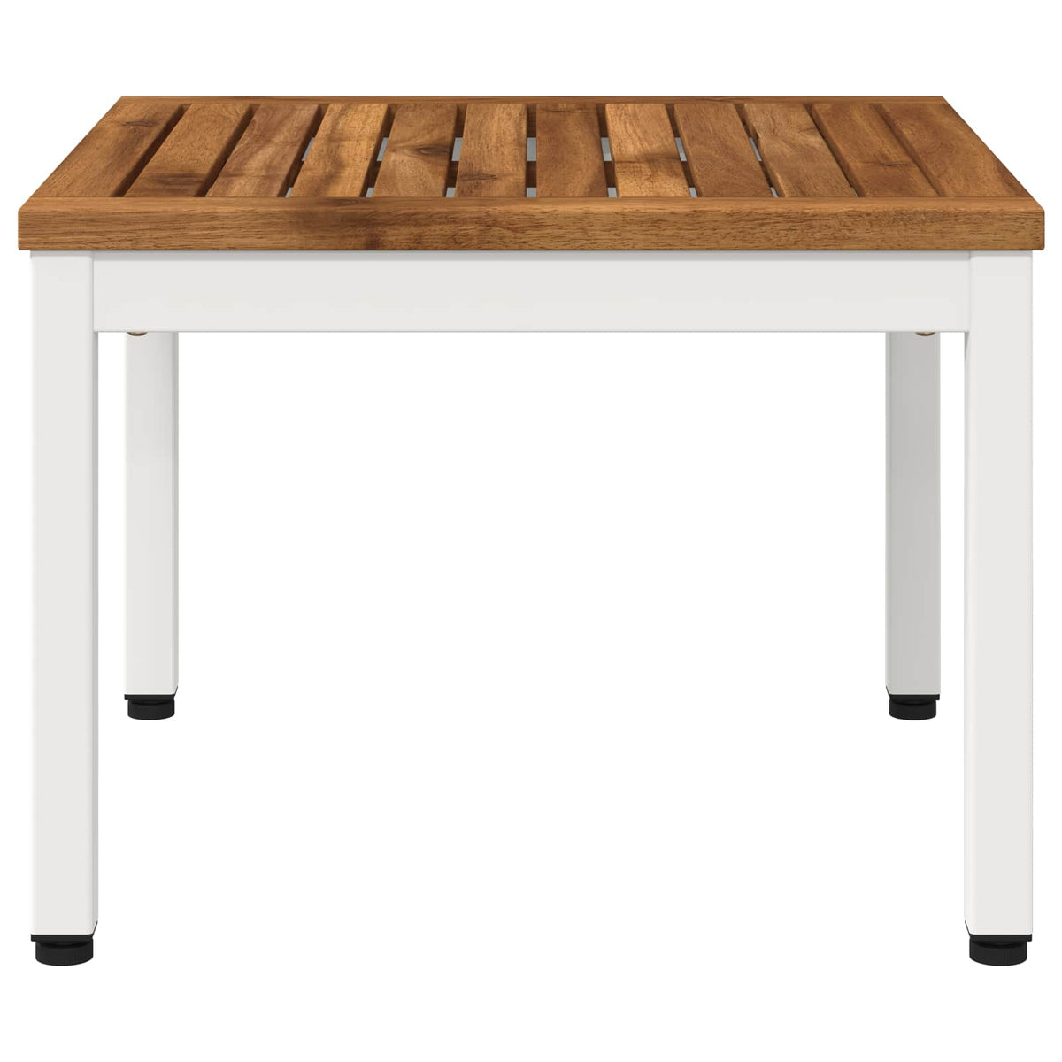 Salontafel Natuurlijk en Wit 50 x 48,5 x 36 cm