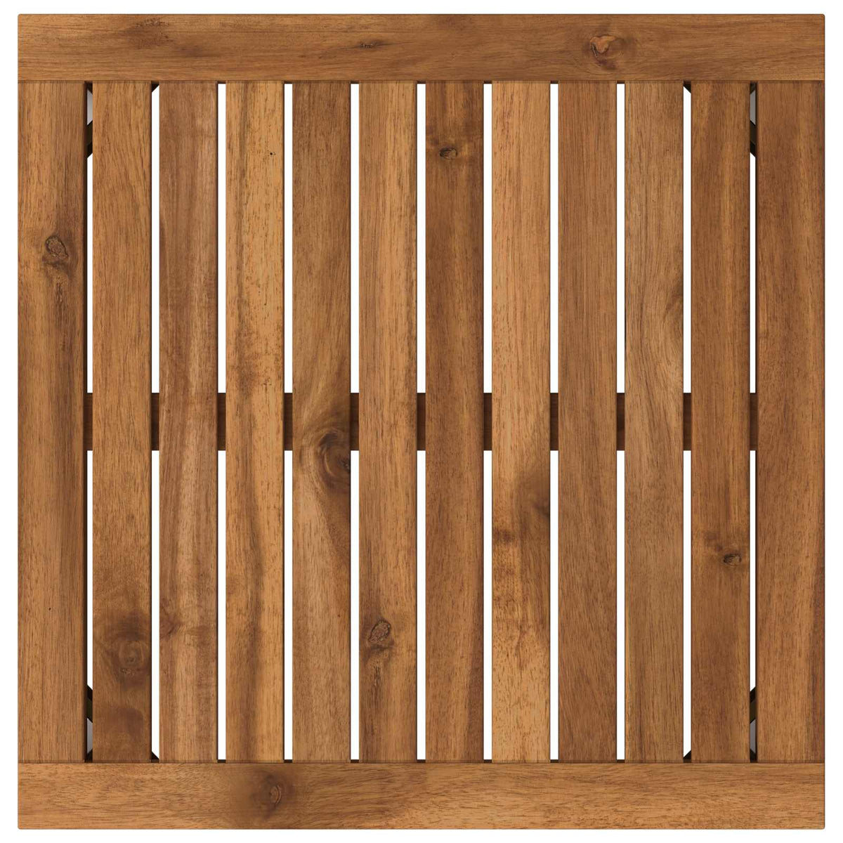 Salontafel Natuurlijk en Wit 50 x 48,5 x 36 cm