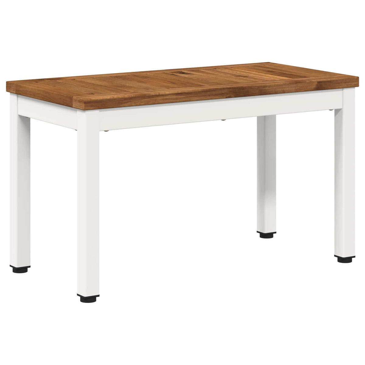 Salontafel Natuurlijk en Wit 60,5 x 30 x 36 cm