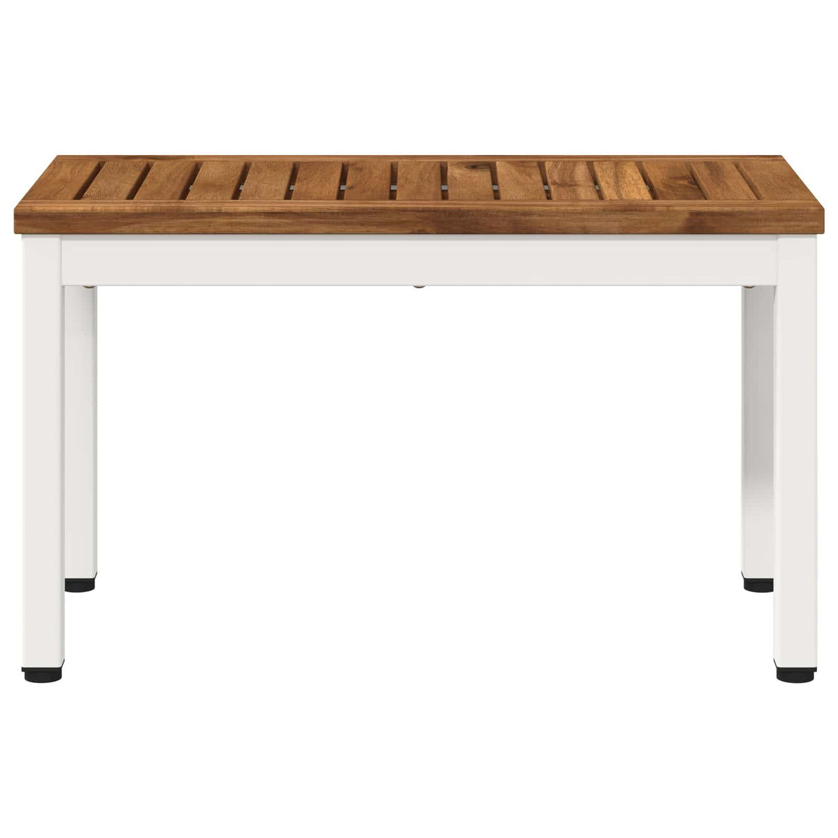 Salontafel Natuurlijk en Wit 60,5 x 30 x 36 cm