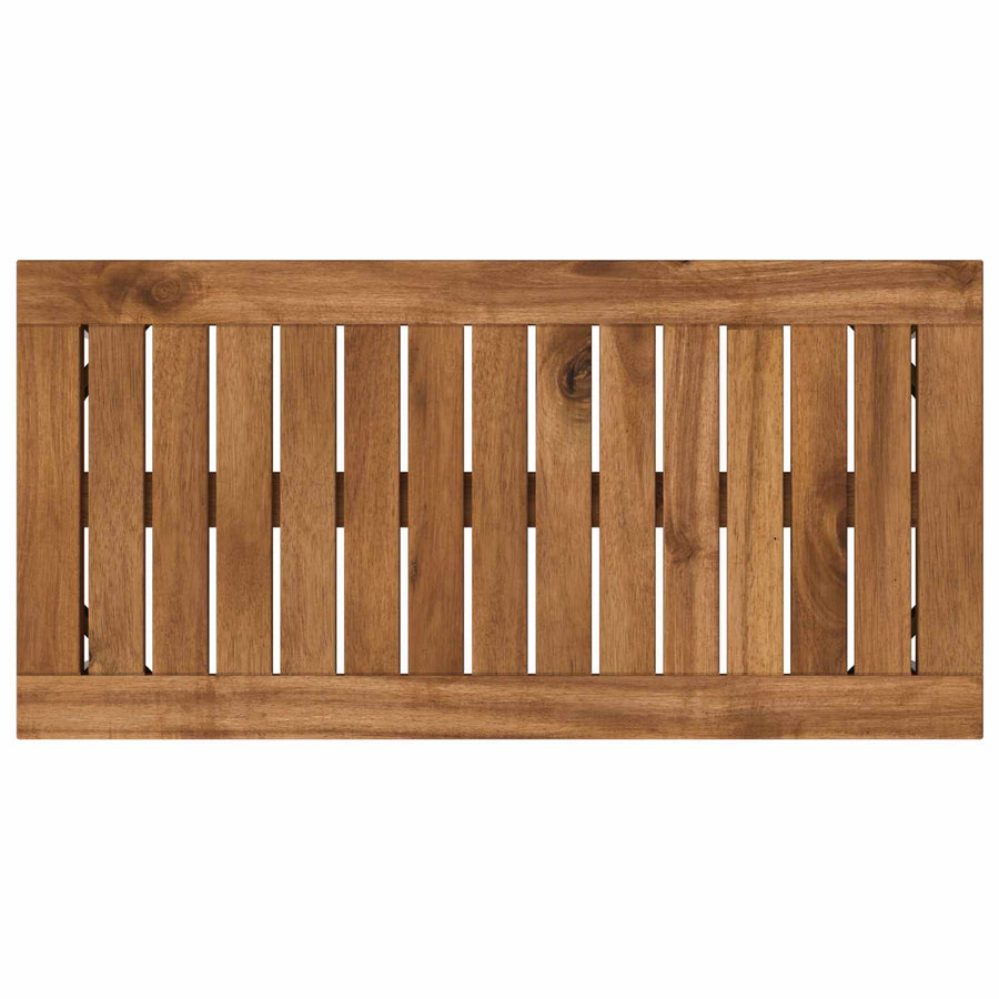 Salontafel Natuurlijk en Wit 60,5 x 30 x 36 cm