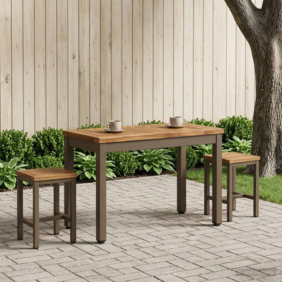 Salontafel Natuurlijk en Koffie 60,5 x 30 x 36 cm