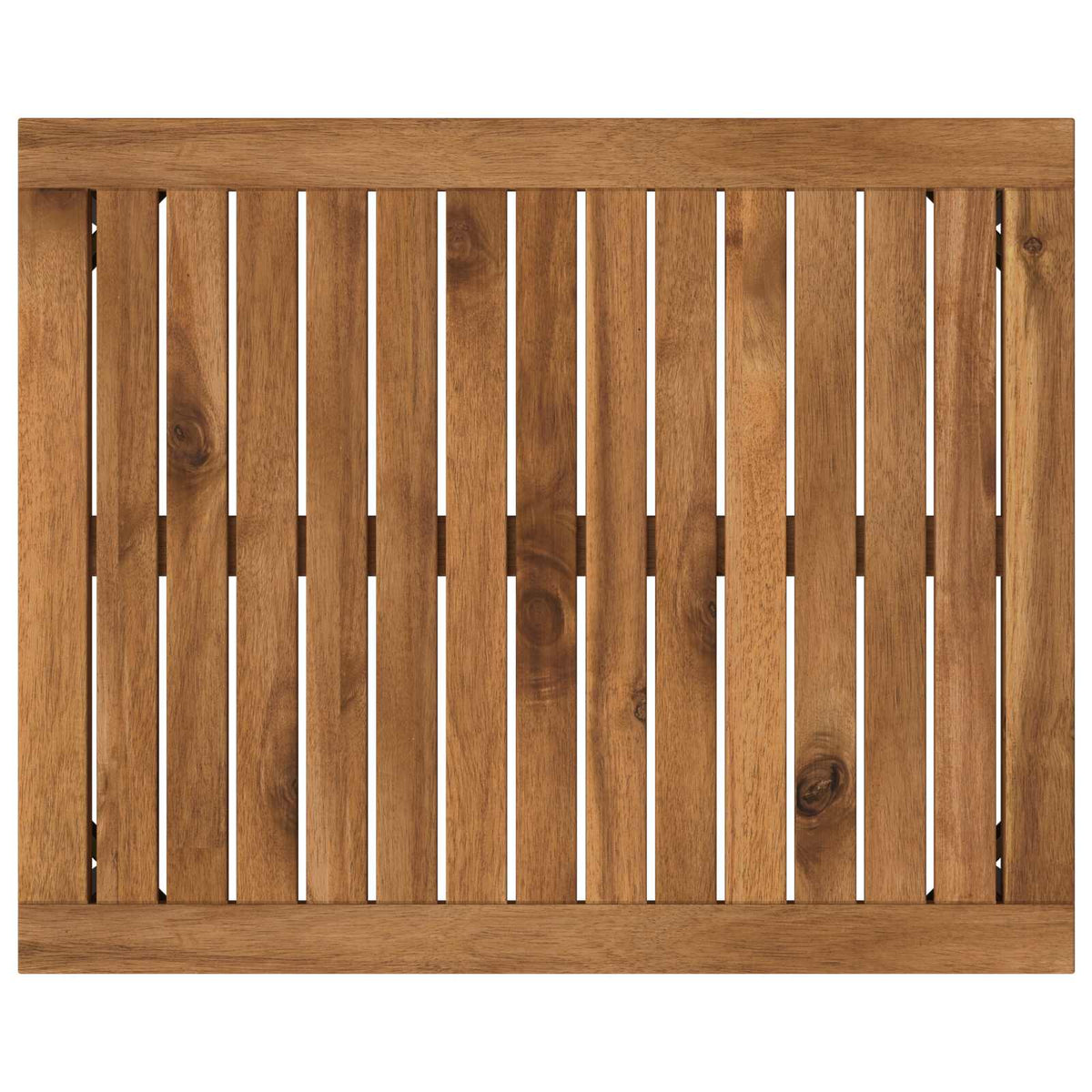 Salontafel Naturel en Zwart 50 x 60,5 x 36 cm