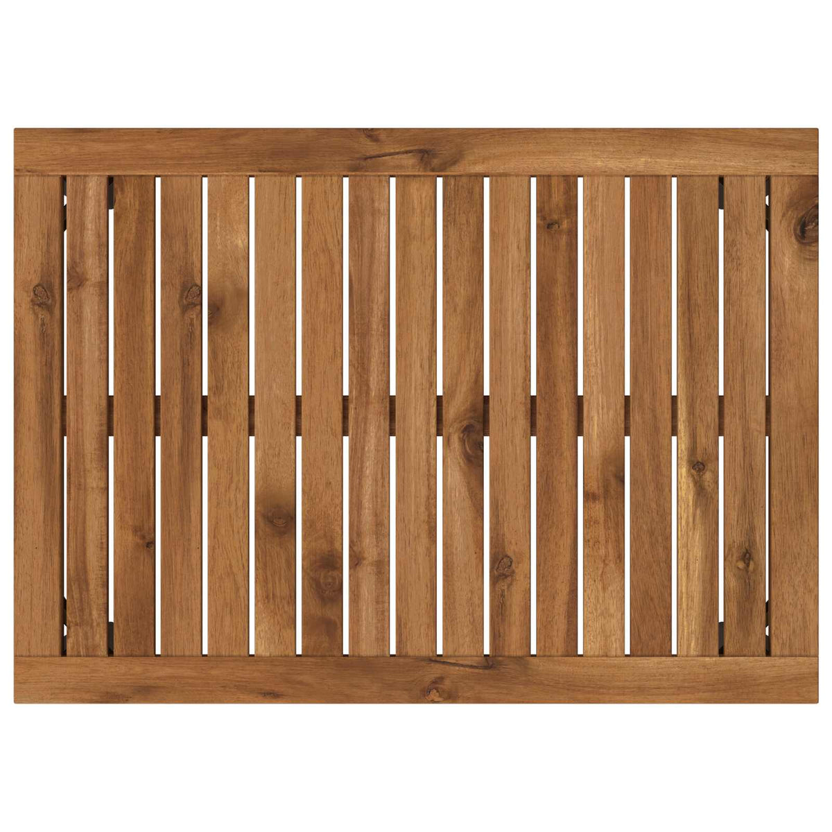 Salontafel Naturel en Zwart 49 x 68,5 x 36 cm
