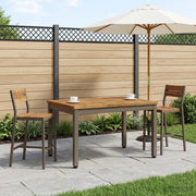 Salontafel massief acaciahout 68,5x49x36 cm