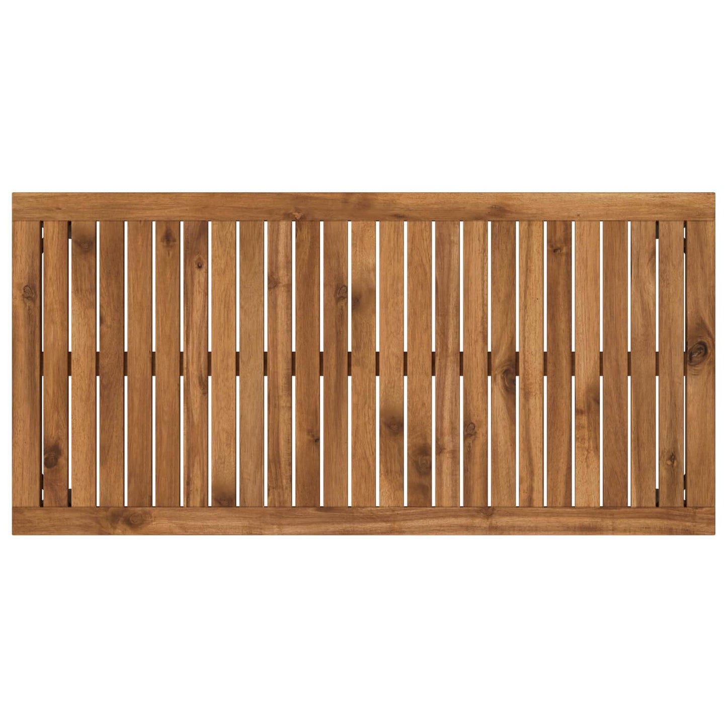 Salontafel Naturel en Zwart 50 x 100,5 x 45 cm