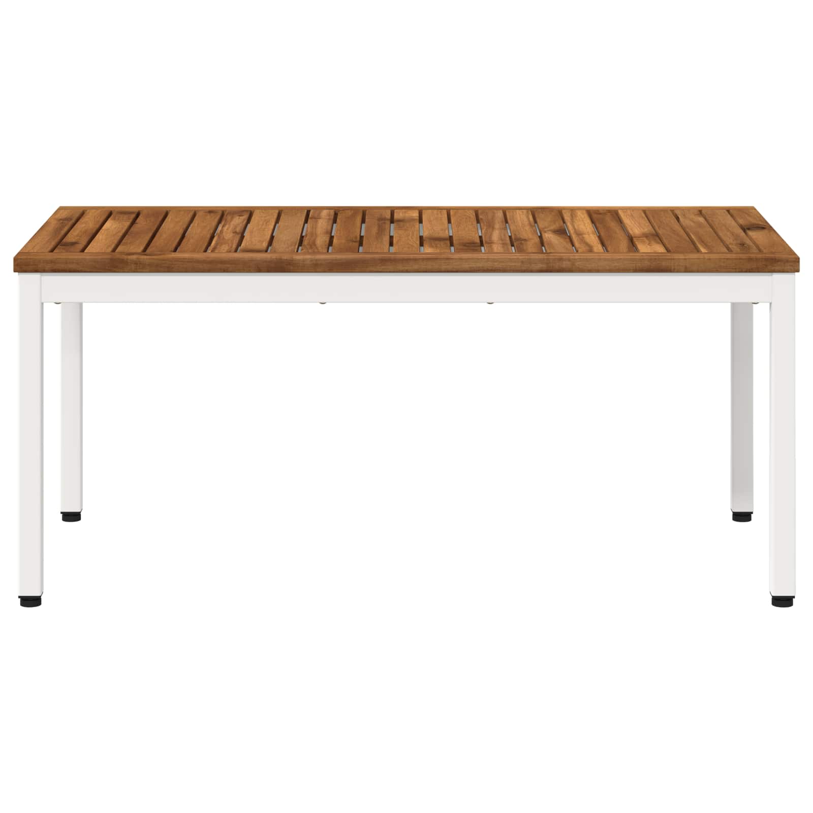 Salontafel Natuurlijk en Wit 50 x 100,5 x 45 cm