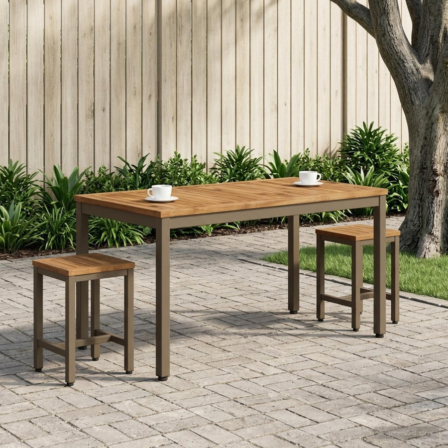 Salontafel Natuurlijk en Koffie 50 x 100,5 x 45 cm