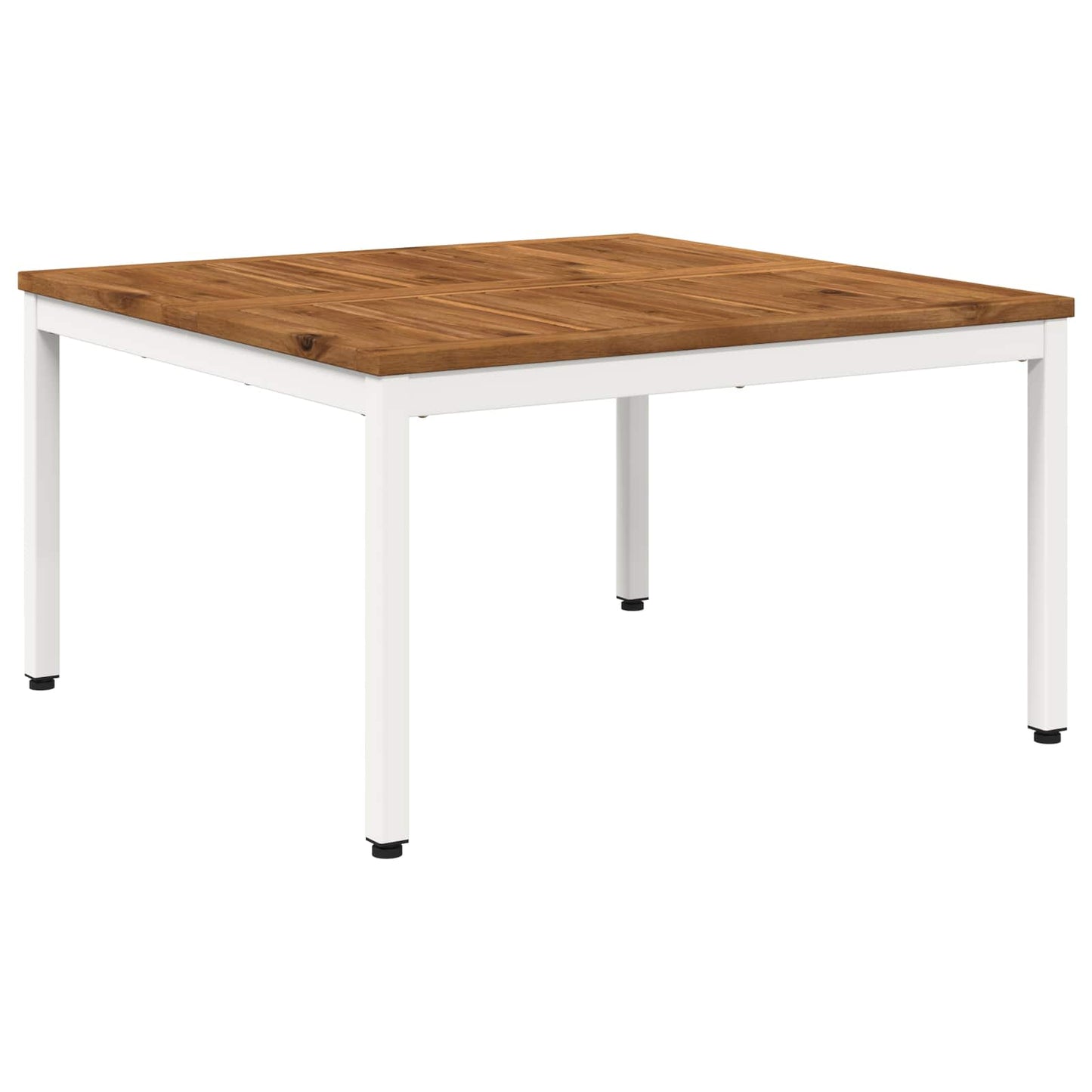 Salontafel Natuurlijk en Wit 80 x 80,5 x 45 cm