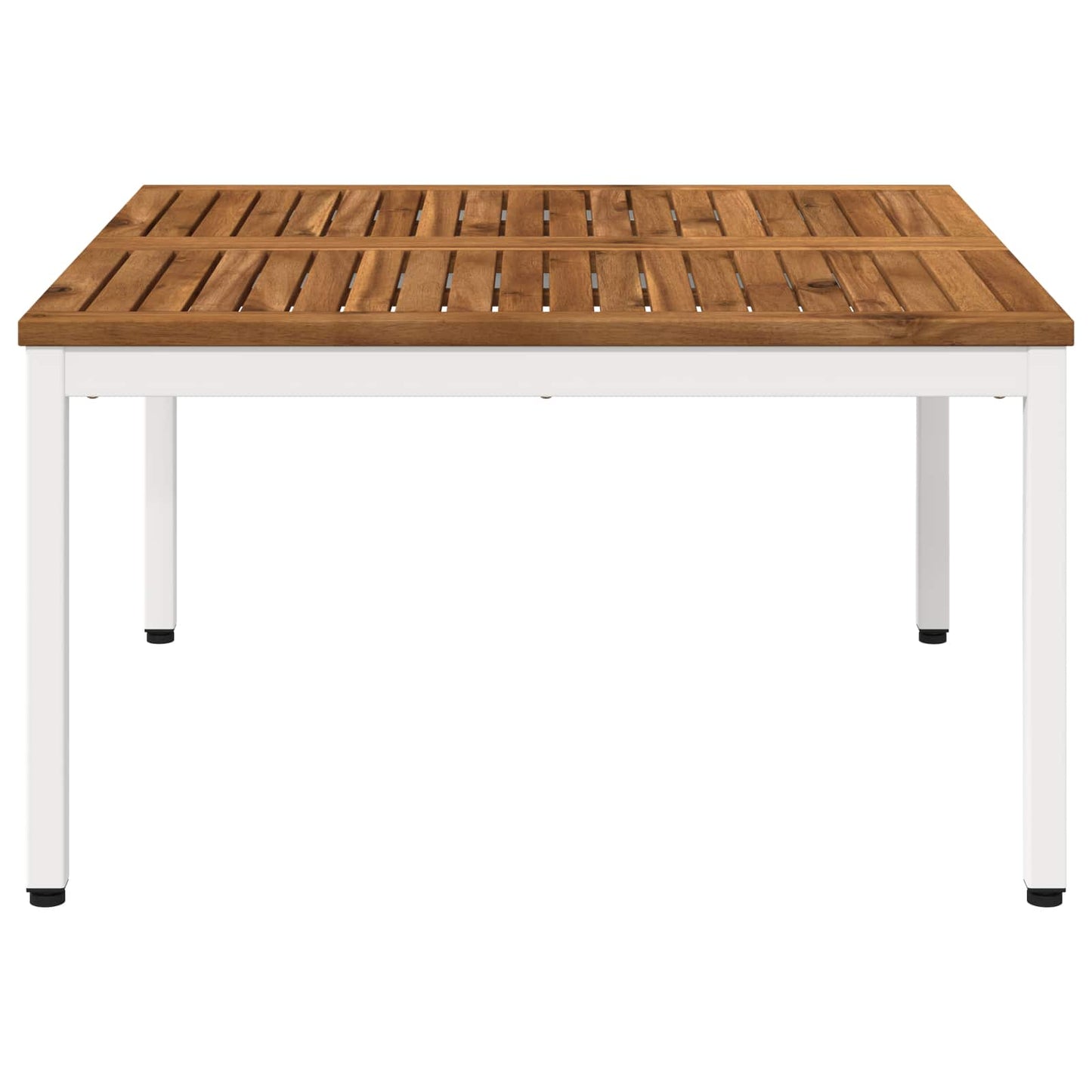 Salontafel Natuurlijk en Wit 80 x 80,5 x 45 cm