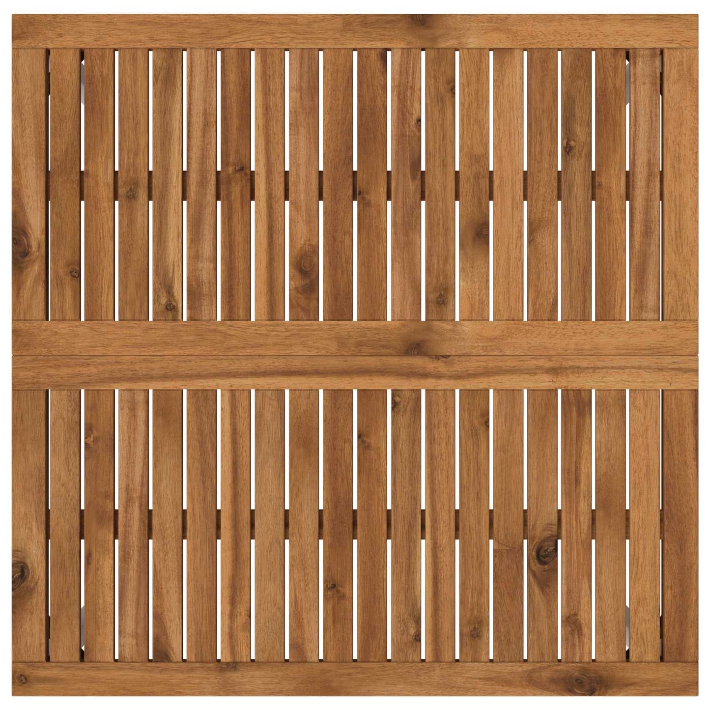 Salontafel Natuurlijk en Wit 80 x 80,5 x 45 cm