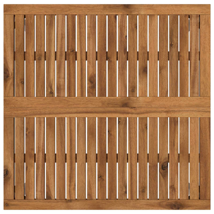 Salontafel Natuurlijk en Wit 80 x 80,5 x 45 cm