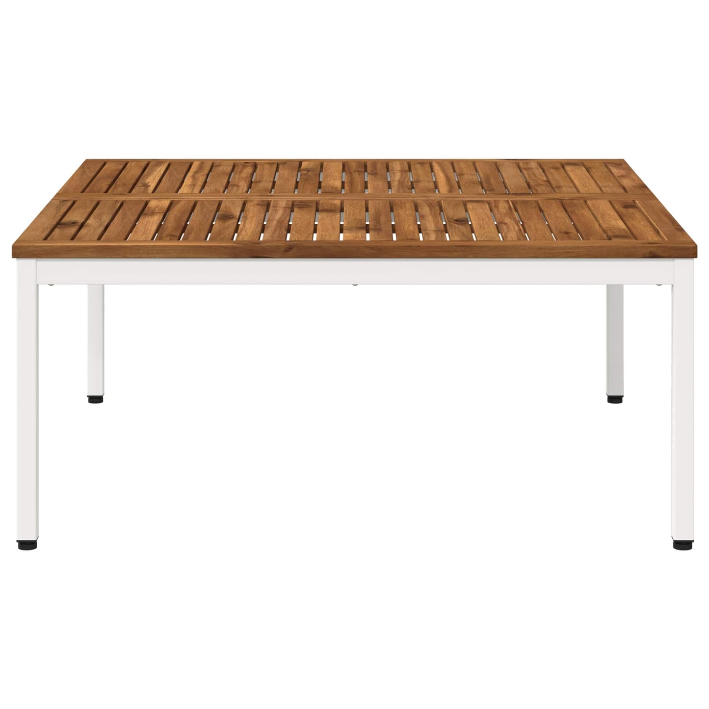 Salontafel Natuurlijk en Wit 100 x 100,5 x 45 cm
