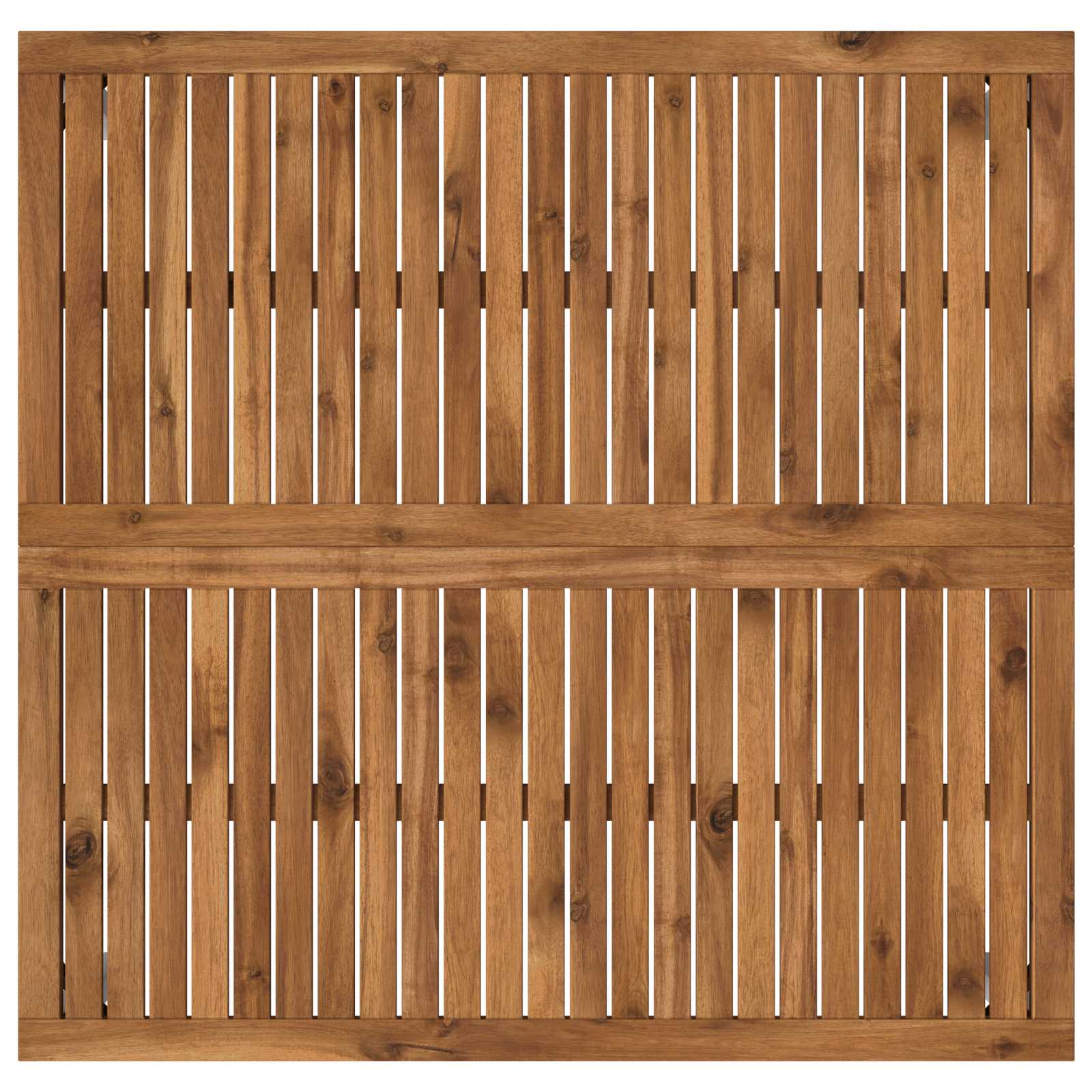 Salontafel Natuurlijk en Wit 100 x 100,5 x 45 cm