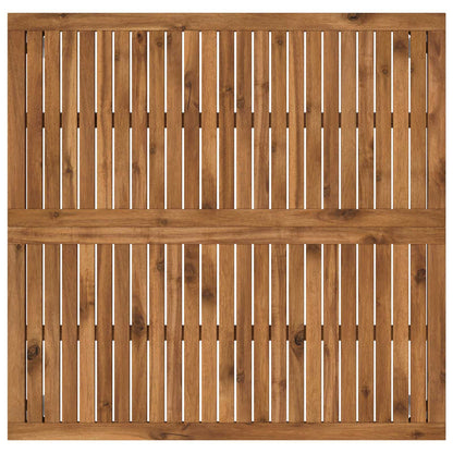 Salontafel Natuurlijk en Wit 100 x 100,5 x 45 cm