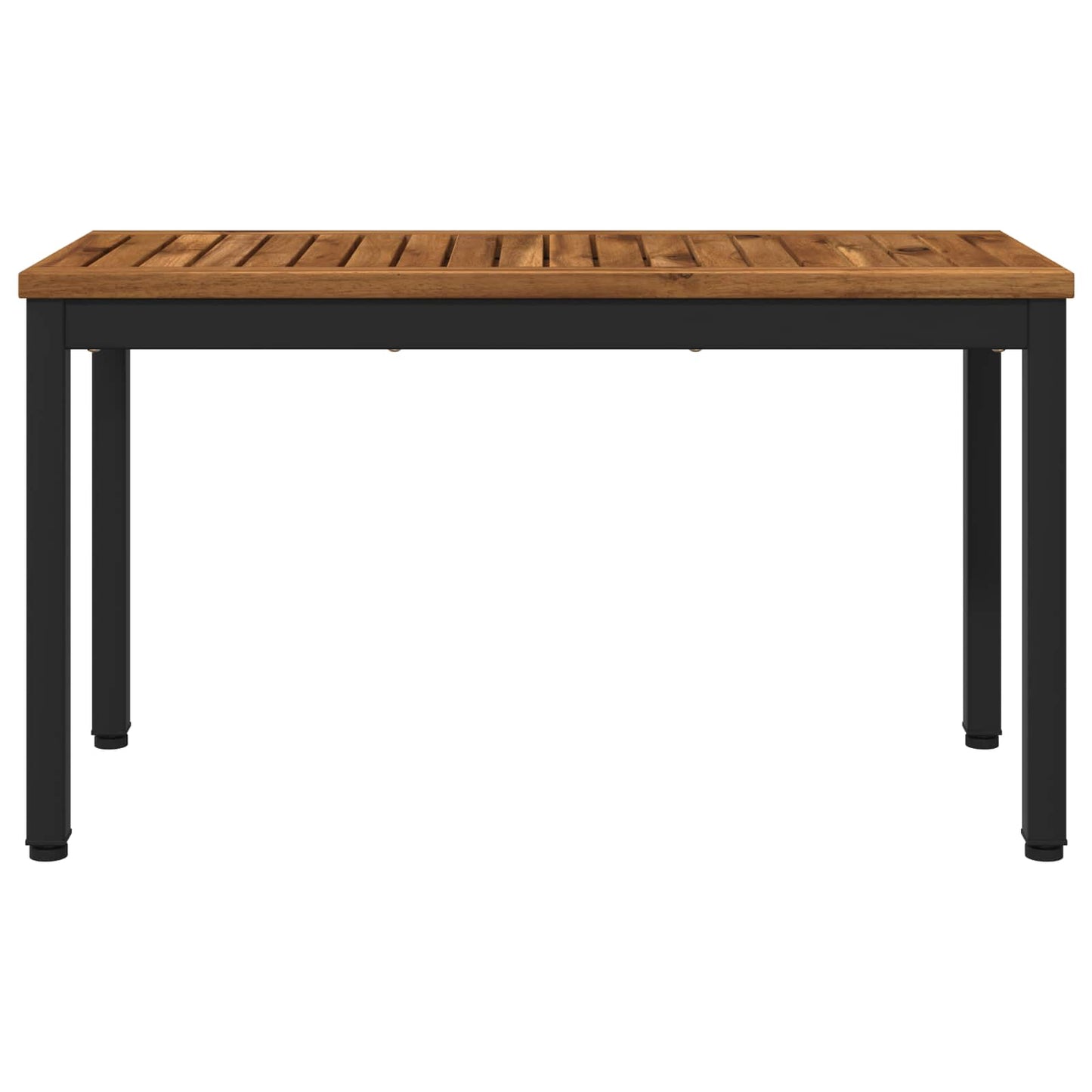 Tuinbank 80,5 x 35 x 45 cm Massief Acaciahout Naturel en Zwart
