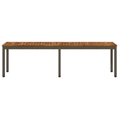 Tuinbank 161 x 35 x 45 cm Massief Acaciahout Rechthoekig