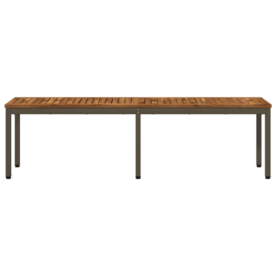 Tuinbank 161 x 35 x 45 cm Massief Acaciahout Rechthoekig