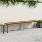 Tuinbank 201 x 35 x 45 cm Massief Acaciahout Rechthoekig