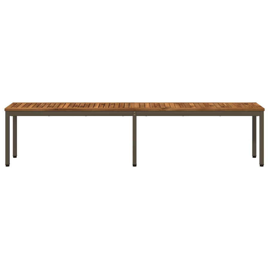 Tuinbank 201 x 35 x 45 cm Massief Acaciahout Rechthoekig